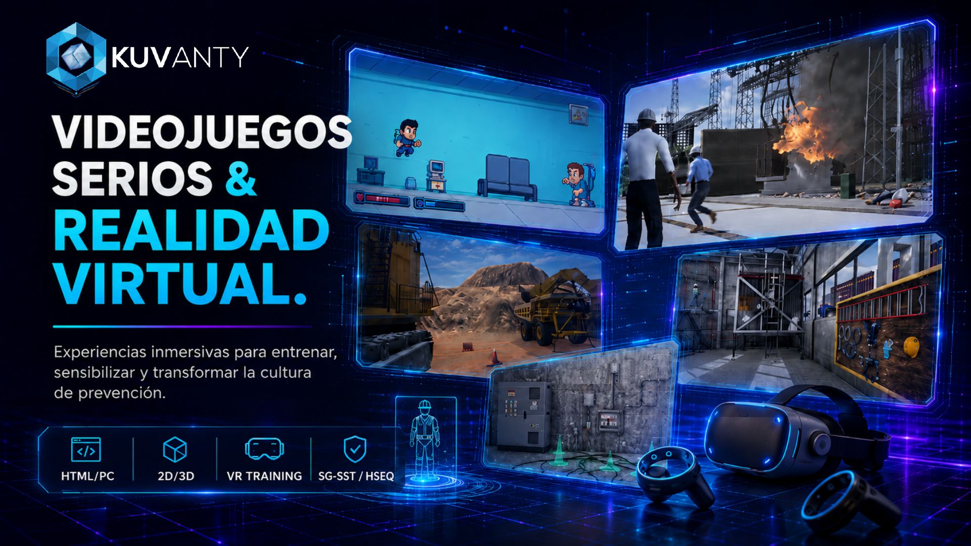 Videojuegos Serios y Realidad Virtual KUVANTY