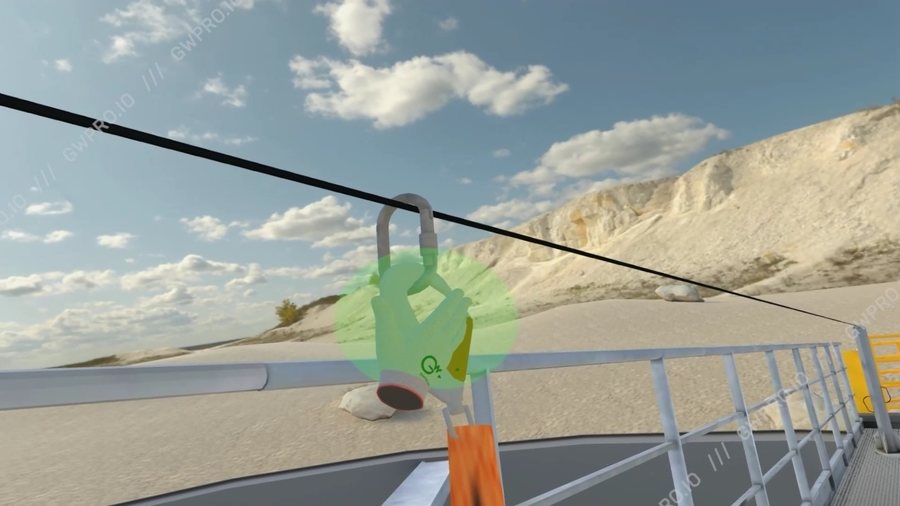 Simulador VR de trabajo en altura