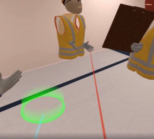 Simulador VR de equipo de protección personal