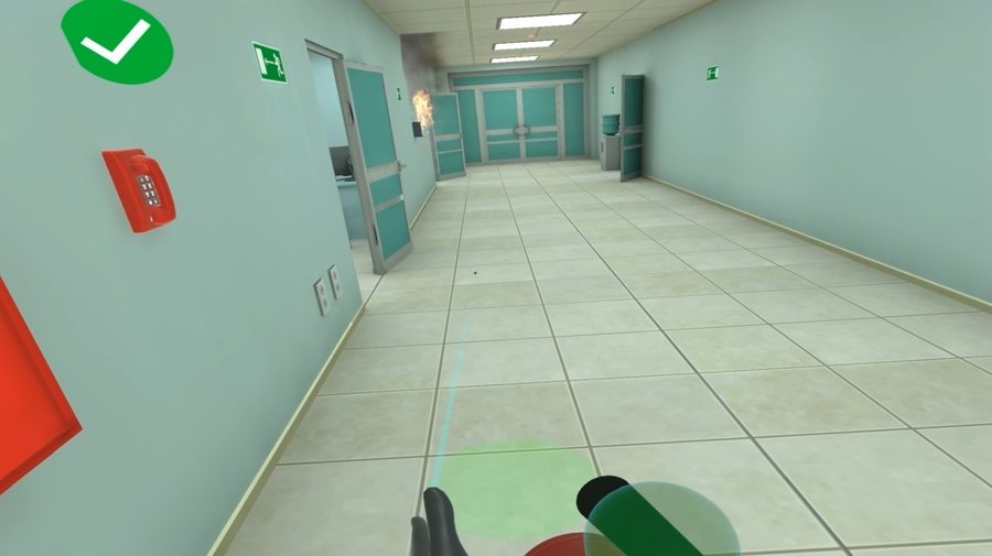 Simulador VR de seguridad contra incendios