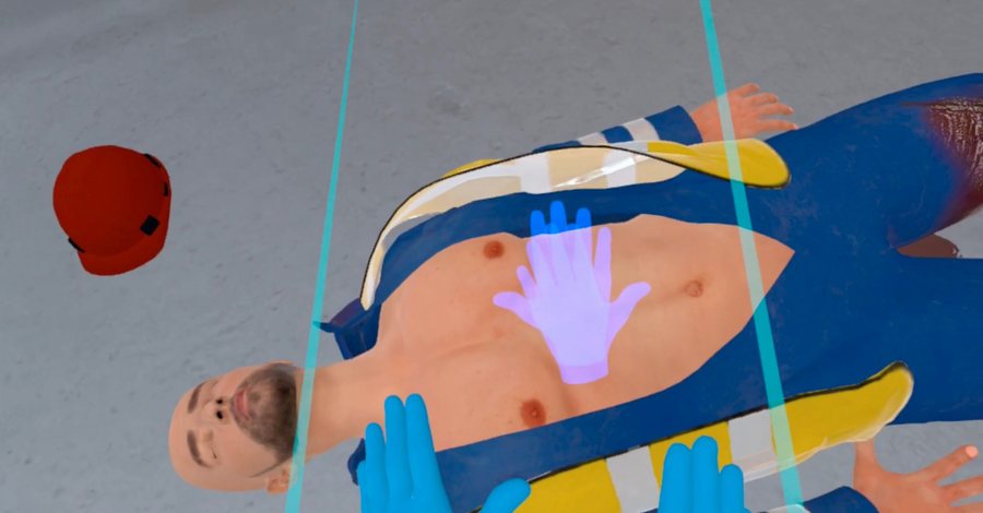 Simulador VR de primeros auxilios
